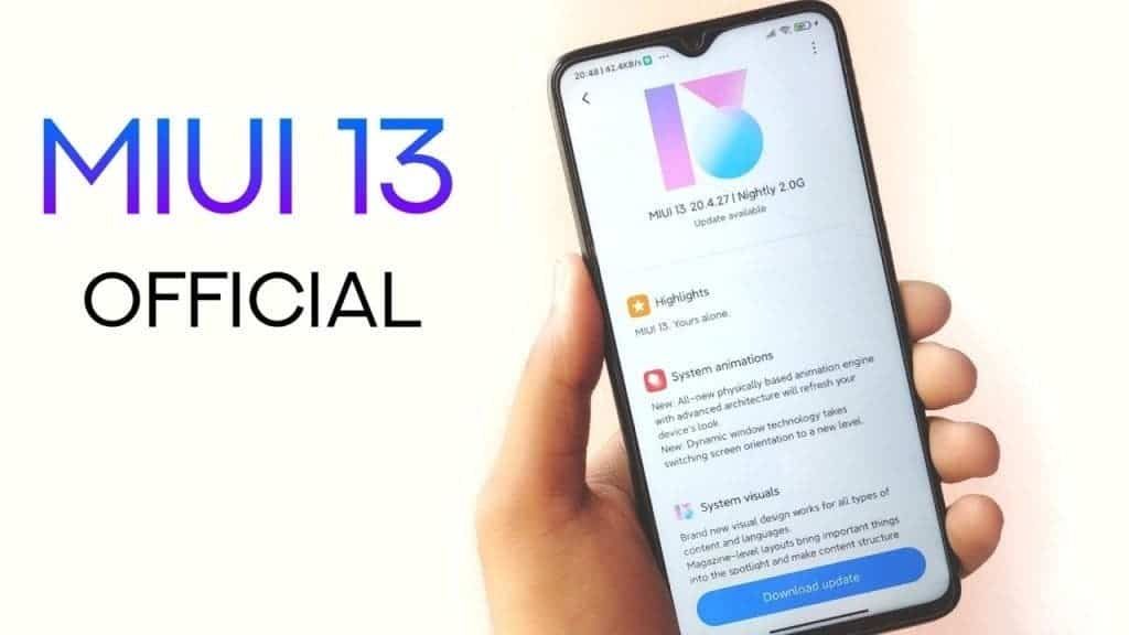 MIUI 13 update to roll out after December 13, complete list of devices