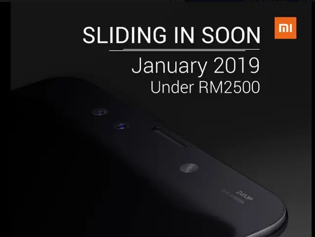 Mi MIX 3 to be official in Malaysia, to cost less than RM 2,500 ($597)