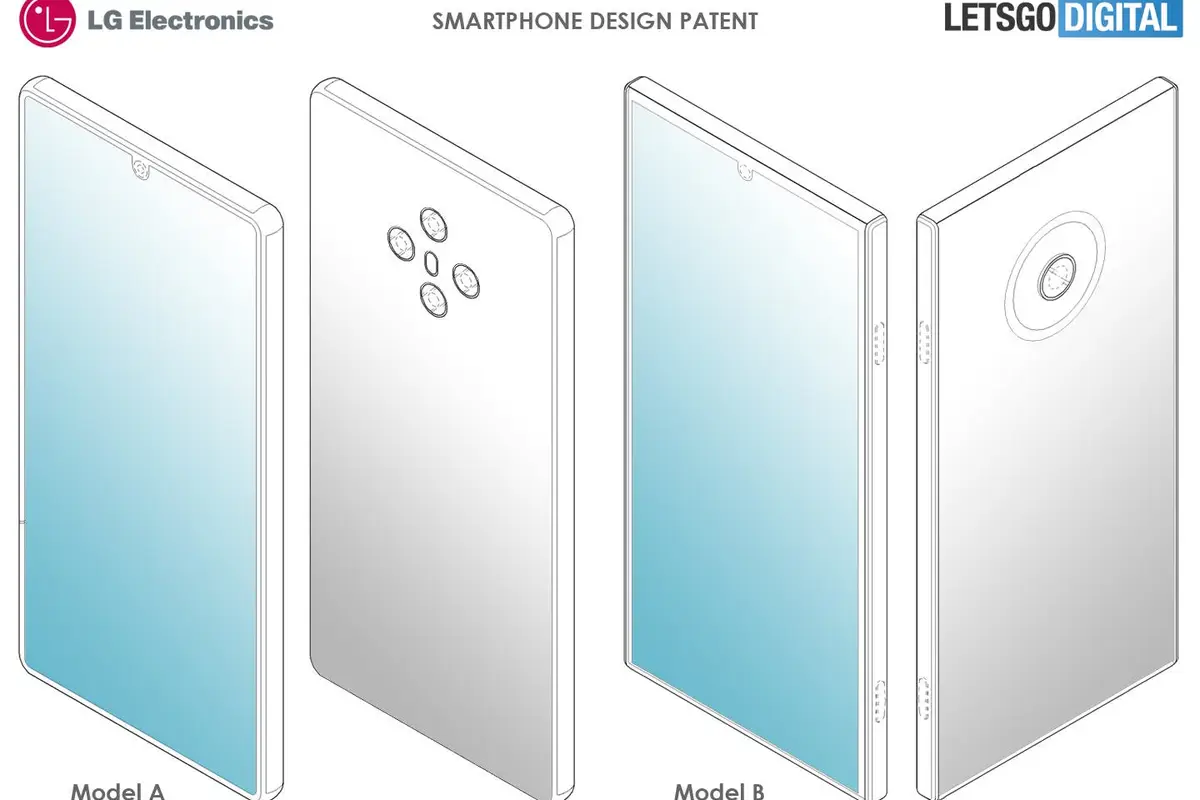 LG's Smartphone Design Patents Show Button-less Models