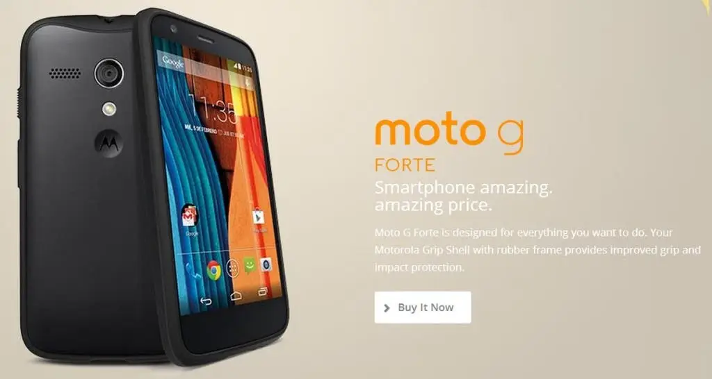 Moto G Forte, a (slightly) more robust Moto G goes official