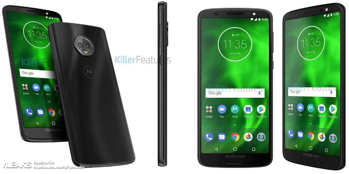 Leaked: Moto G6 Specifications and Renders