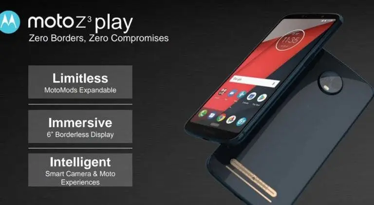 Moto Z3 Play gets FCC approval,  key specs revealed