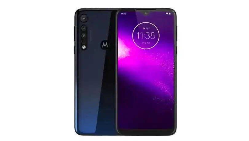 Motorola One Macro leaked images reveals quad-camera and gradient colors