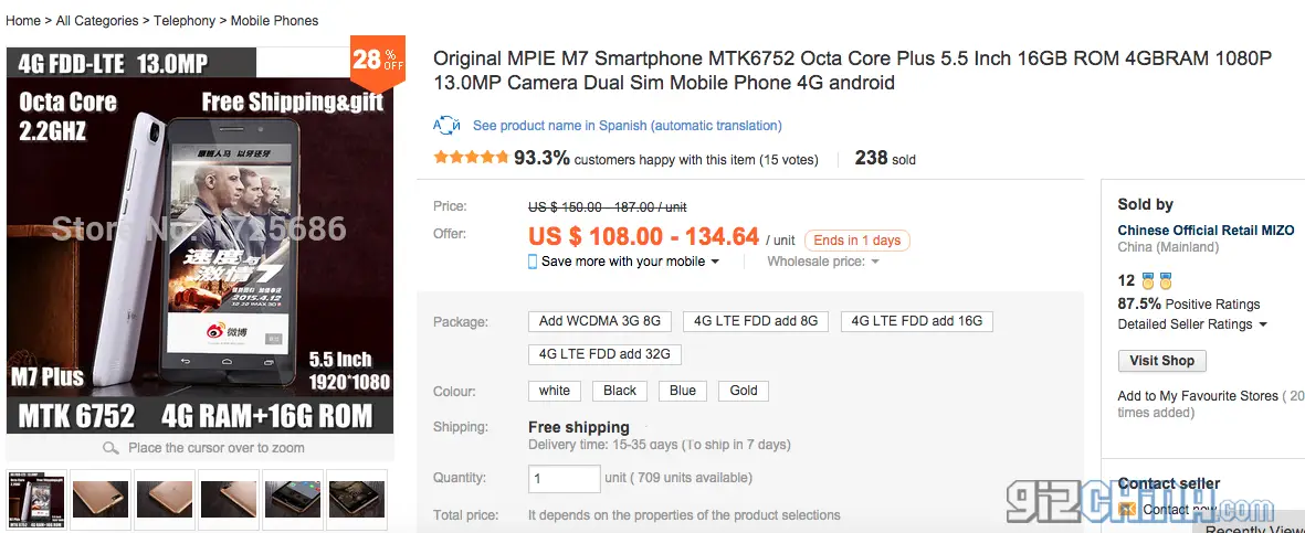 Mpie M7 Plus, If it is to good to be true then….