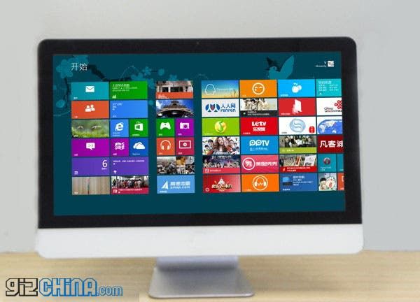 Chinese clone makers on form! Refreshed iMac clone running Windows 8 launched!