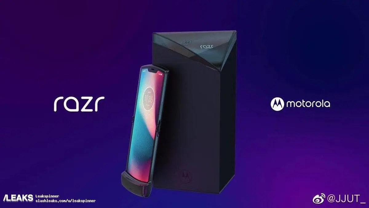 The foldable Motorola Razr (2019) has been leaked in new press images