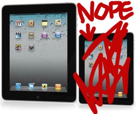 I 'Know' Apple Won't Releae an iPad Mini Next Week