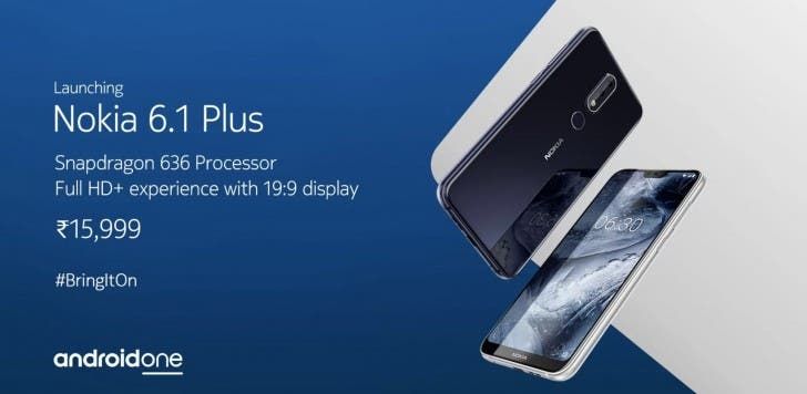 First Official Sales Of Nokia 6.1 Plus In India Starts Tomorrow