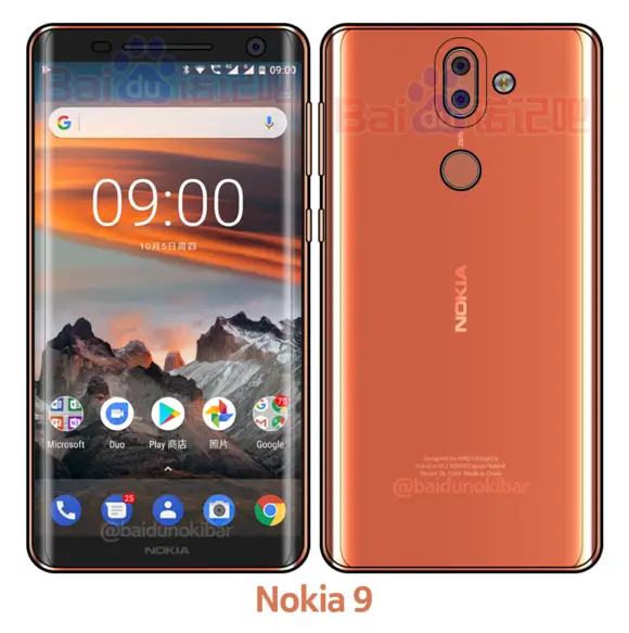 Nokia 9 to ditch the 3.5mm headphone jack, fresh renders reveals
