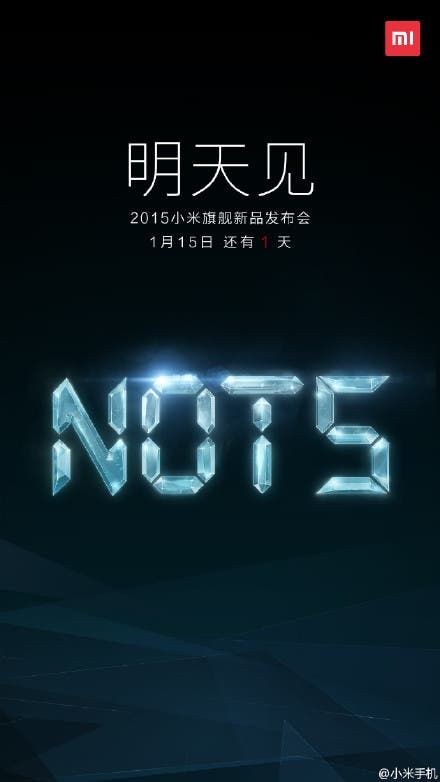 Xiaomi saying tomorrows launch is not the Mi5 in latest teaser