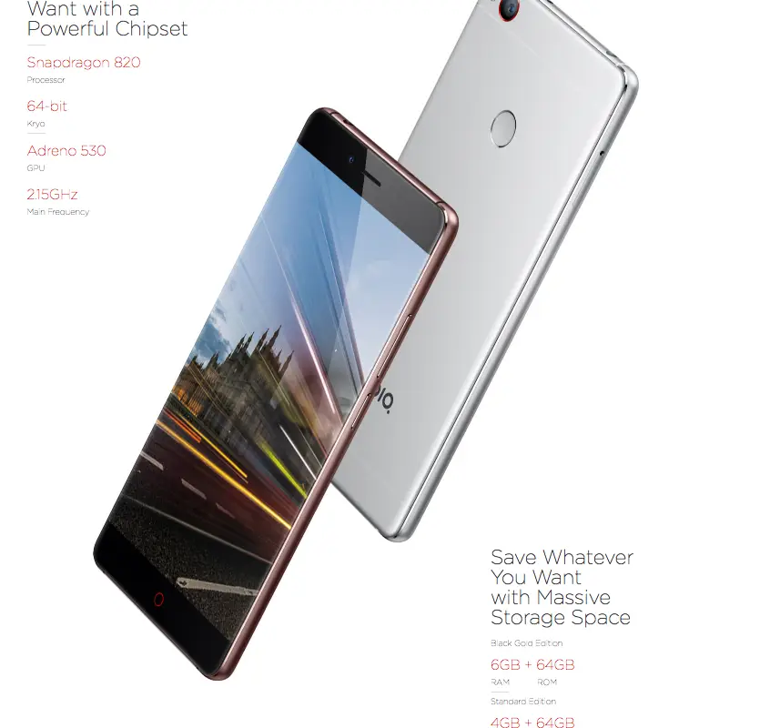 Nubia Z11 global launch this September