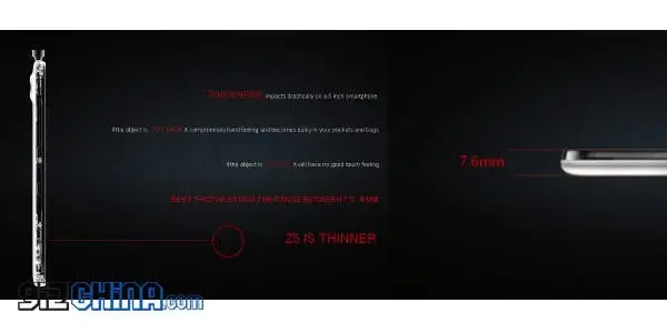 ZTE Nubia Z5 becomes worlds thinnest phablet!