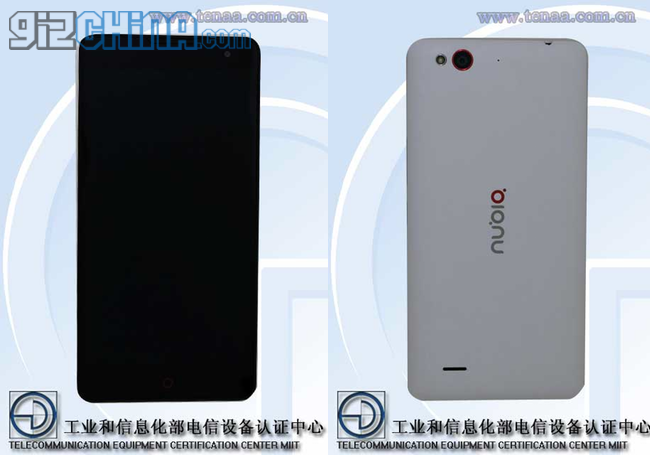 Nubia Z7 gets spied at TENAA ahead of launch