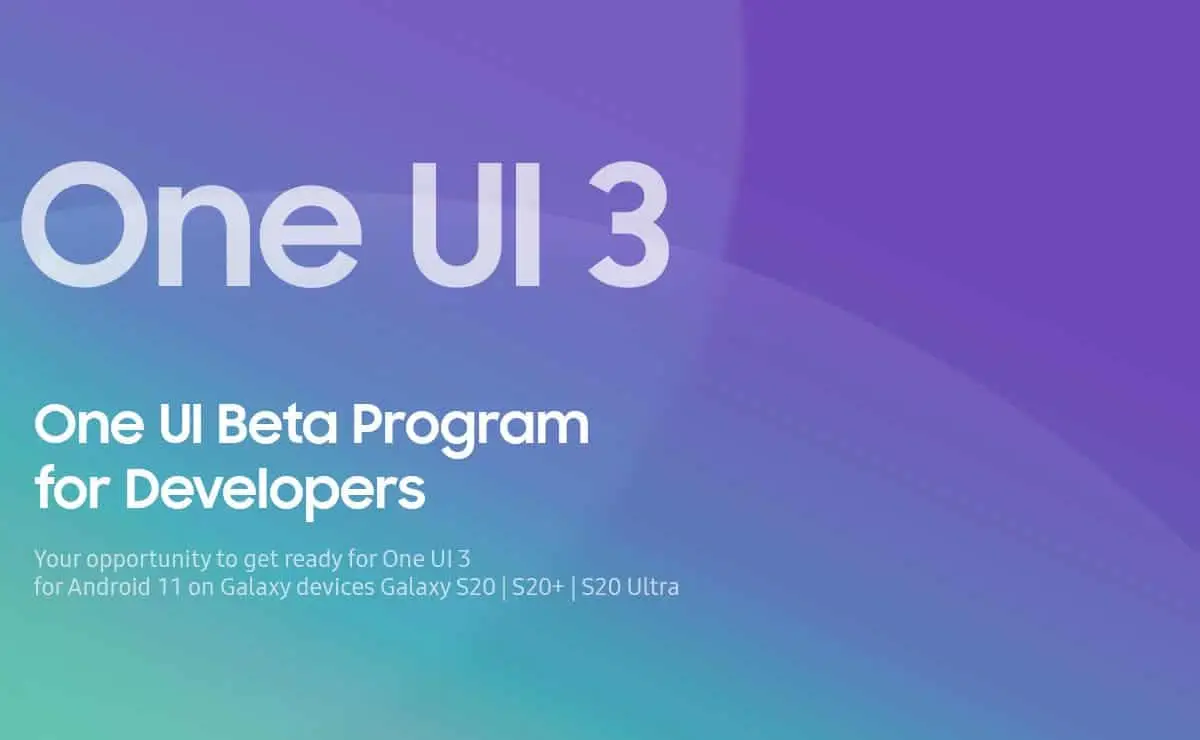 Samsung launches One UI 3.0 Beta based on Android 11
