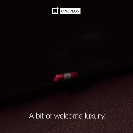 OnePlus teases leather pants with embroidered logo! (Or not)