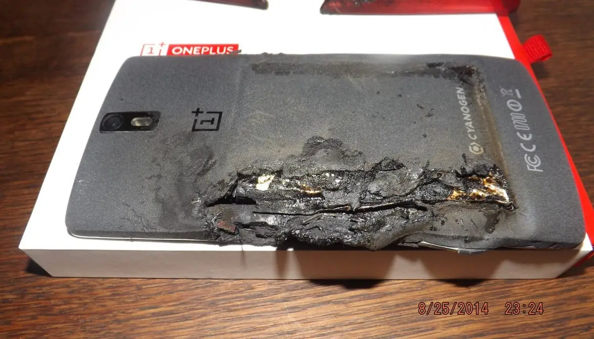 OnePlus One explodes in trouser pocket!