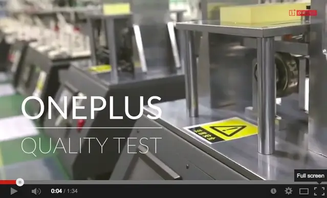 This is how OnePlus test the strength of their phones
