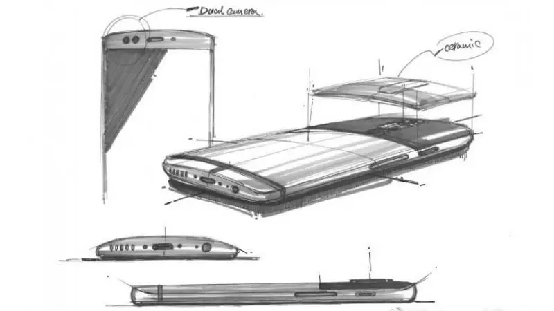 OnePlus 5 Sketch Hints At Modular Design