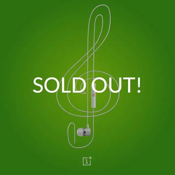 Meanwhile, OnePlus Silver Bullet earphones go on sale and out of stock in a matter of hours!
