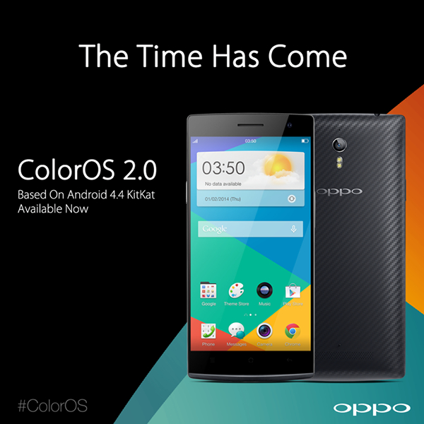 Oppo Find 7 finally gets an official Android 4.4 Kitkat update