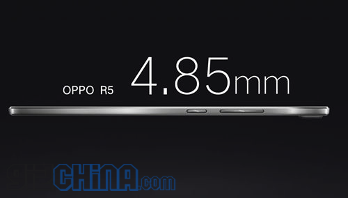 Launched: Oppo R5 is the worlds thinnest phone at 4.85mm