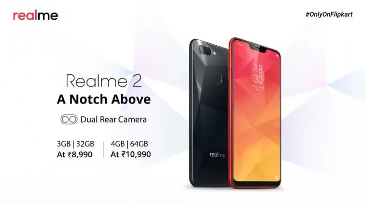 First Official Sale Of Oppo Realme2 Starts Tomorrow - Flipkart Exclusive