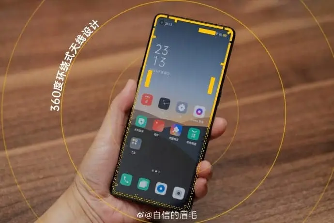 Oppo Reno 3 / Pro uses a 360-degree surround antenna design