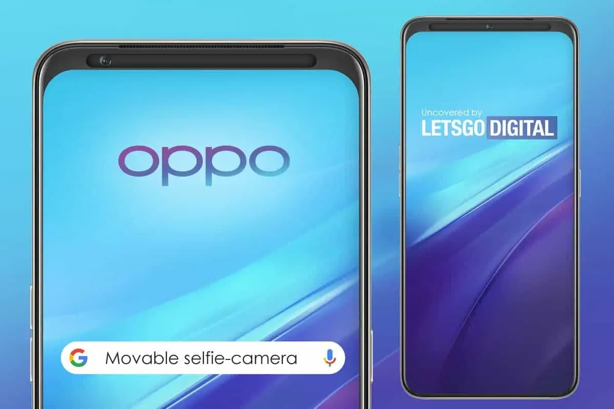 Oppo develops a smartphone with a moving selfie camera