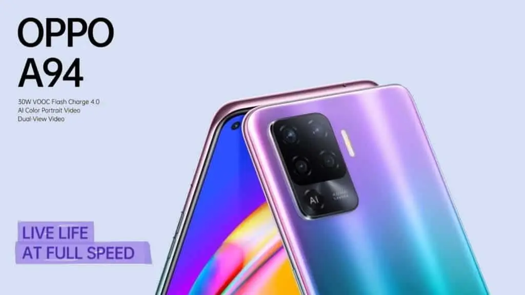 Oppo A94 goes official with Helio P95, 32MP selfie camera and $319 price tag