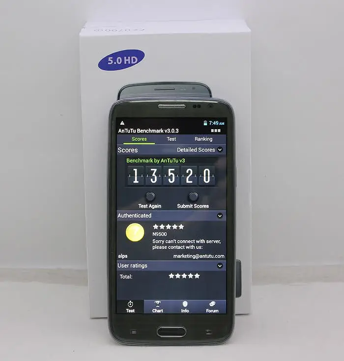 Orient N9500 is a quad-core Samsung Galaxy S4 wannabe with quad-core chip and 5-inch display