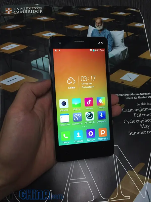 Leaked hands on photos show Otium Z4 running MIUI