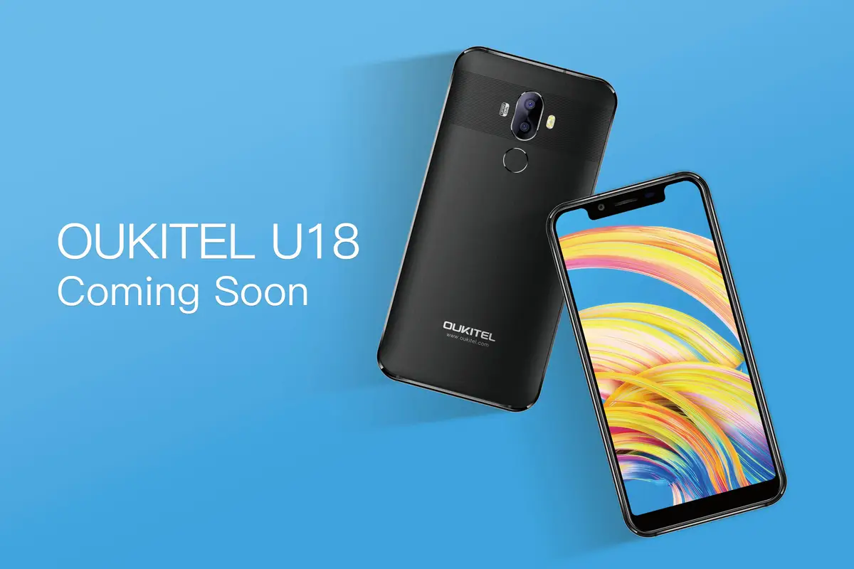 Coming Soon: Oukitel U18 with iPhone X-like Display Design