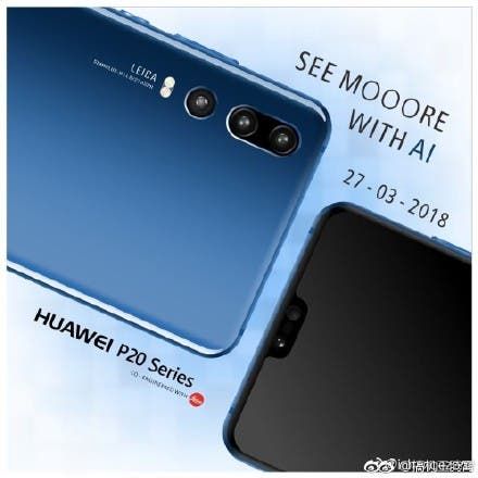 Huawei P20 Variant Leaked with 512GB ROM