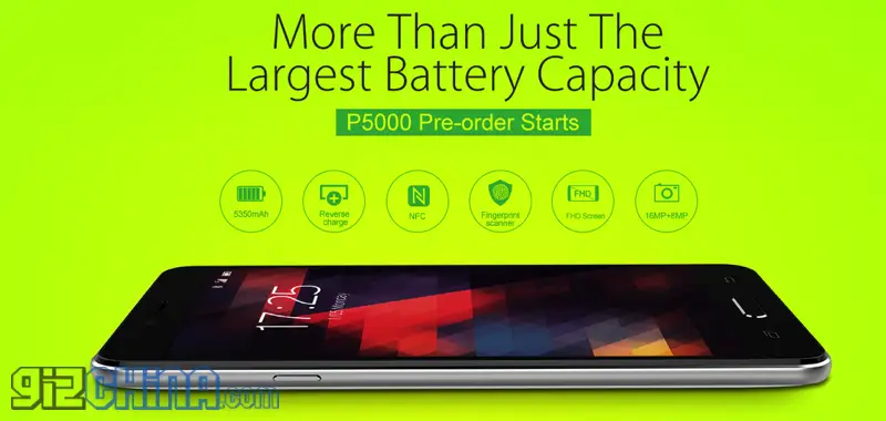 Update: Elephone P5000 goes on sale for $239.99 shipping from Feb 5th
