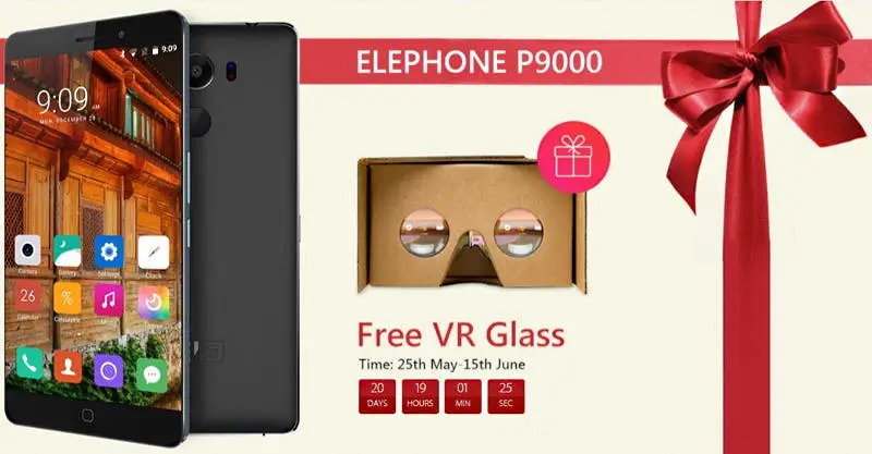 Do you want to get extra VR glasses with the Elephone P9000?