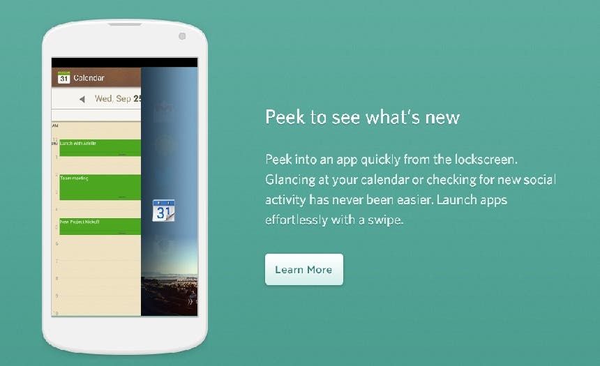 Cover for Android is a context-based lockscreen come launcher