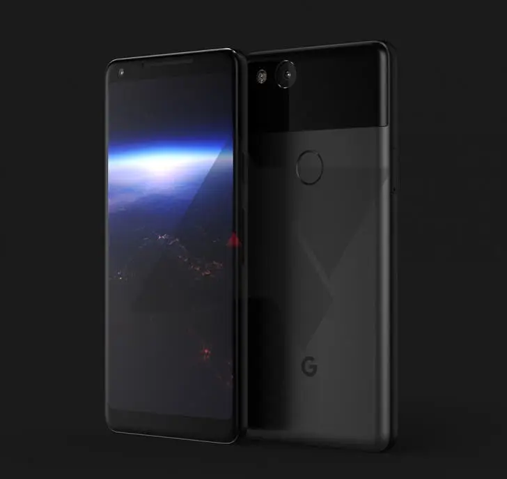 Google Pixel 2 XL render leaks, comes with impressive design