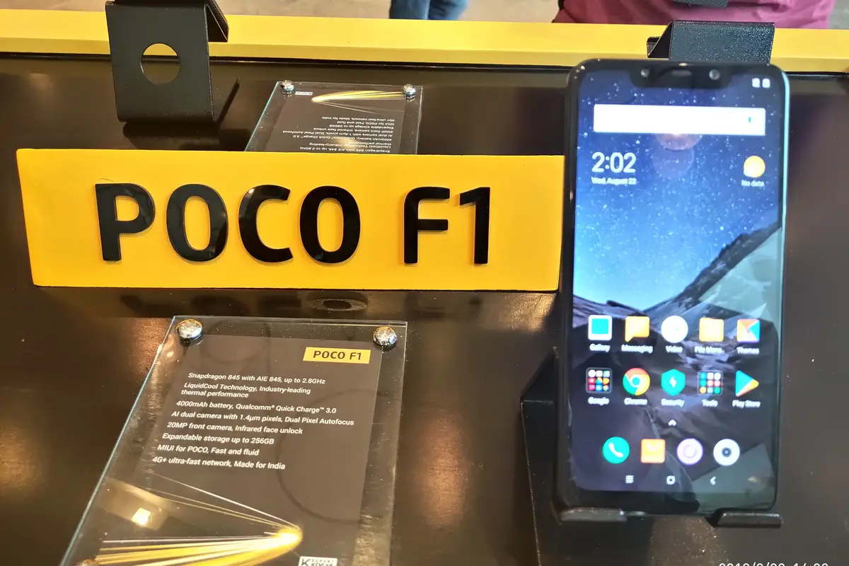 Pocophone F1 with Snapdragon 845 launched at a baffling price of Rs 20,999