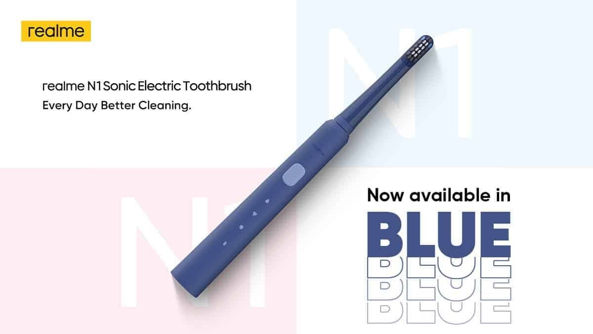 Realme N1 Electric Toothbrush now available in Blue