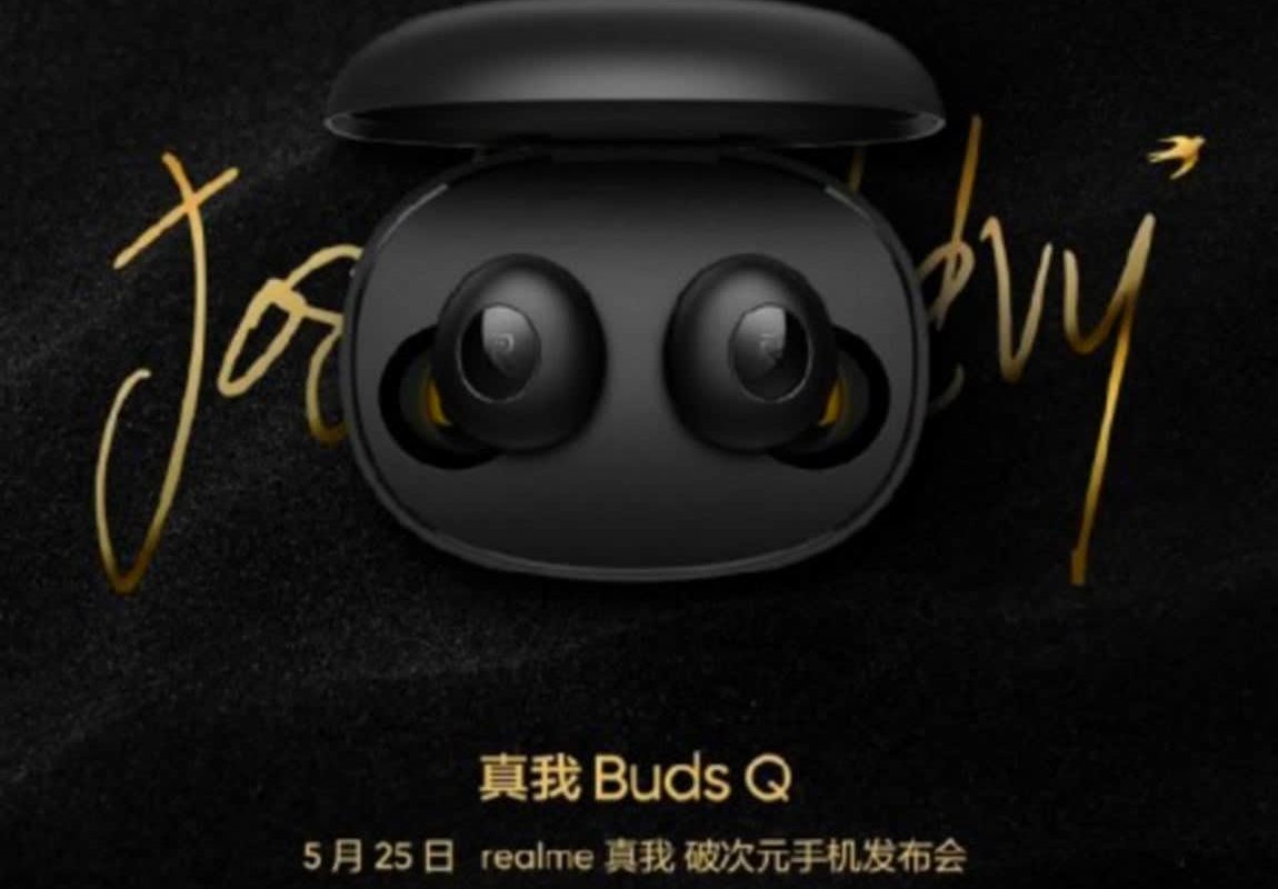 Realme Buds Q TWS earphones will also go official on May 25