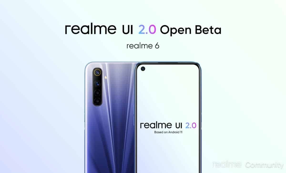 Realme 6 and Realme 6 Pro join Realme UI 2.0 open beta program