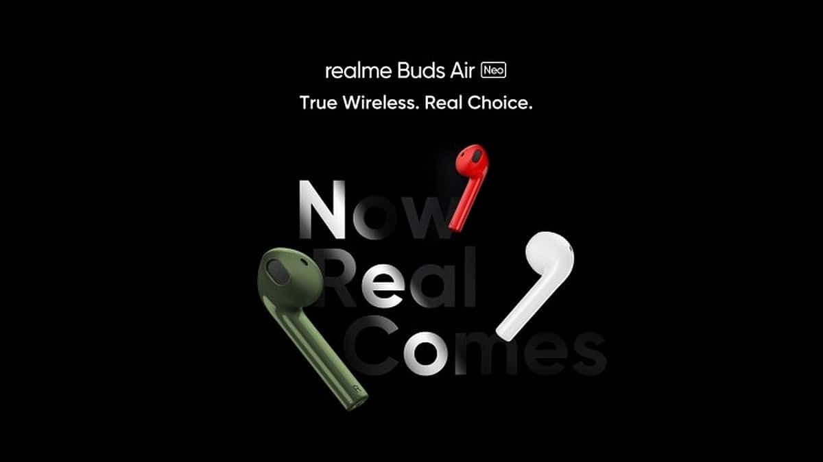 Realme Buds Air Neo TWS earbuds coming on May 25, pricing leaks