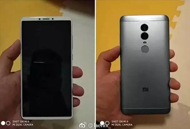Xiaomi Redmi Note 5 leaked live images reveal design and specs