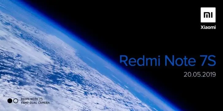 Redmi Note 7s with 48MP camera coming to India on May 20