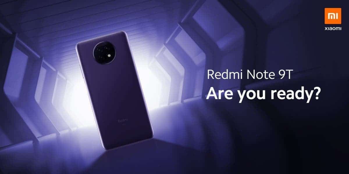 Redmi Note 9T will go official on January 8