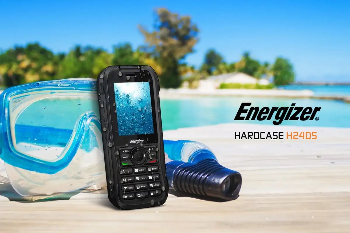 Energizer® HARDCASE H240S - The World's 1st 4G Rugged Bar Phone
