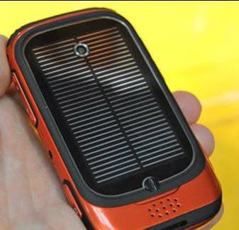 Rugged Solar Powered Cell Phone