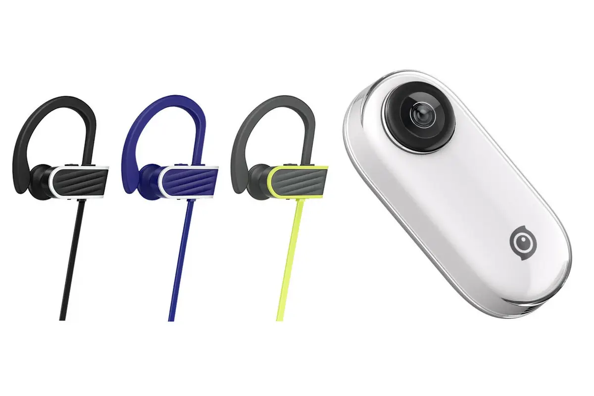 Hoco ES7 Earphones & Insta360 Go Action Cam on Sale at Ebay