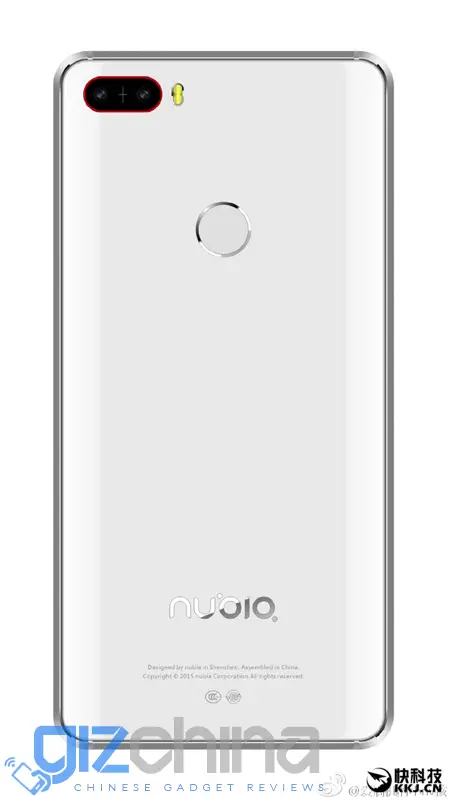New flagship Nubia Z11 renders show dual rear camera design