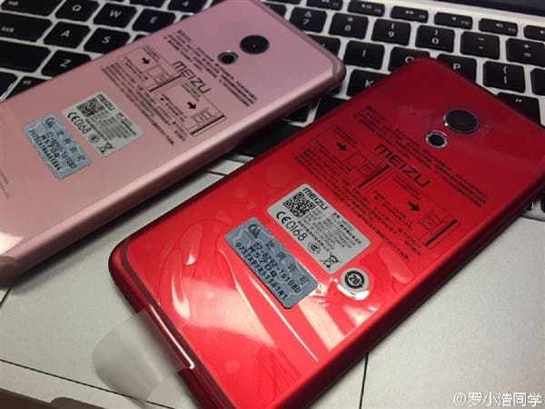 Meizu Pro 6 spied in red and rose gold colour options